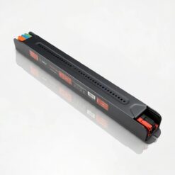 kelvo® PULSE KLV-107-0004 Ultra Slim Τροφοδοτικό/Μετασχηματιστής Class I PELV 120W 5A AC 220-240V σε DC 24V IP20 – Γκρι Ανθρακί Ματ – Μ25 x Π2.6 x Υ2.4cm – 5 Χρόνια Εγγύηση