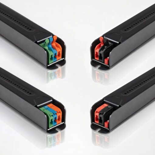 kelvo® PULSE KLV-107-0004 Ultra Slim Τροφοδοτικό/Μετασχηματιστής Class I PELV 120W 5A AC 220-240V σε DC 24V IP20 – Γκρι Ανθρακί Ματ – Μ25 x Π2.6 x Υ2.4cm – 5 Χρόνια Εγγύηση