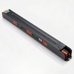 kelvo® PULSE KLV-107-0005 Ultra Slim Τροφοδοτικό/Μετασχηματιστής Class I PELV 200W 8.3A AC 220-240V σε DC 24V IP20 – Γκρι Ανθρακί Ματ – Μ28 x Π2.6 x Υ2.4cm – 5 Χρόνια Εγγύηση