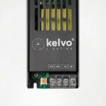 kelvo® ILUMA KLV-107-0007 Slim Τροφοδοτικό/Μετασχηματιστής Class I PELV 100W 8.3A AC 220-240V σε DC 12V IP20 – Γκρι Ανθρακί Ματ – Μ16 x Π4.8 x Υ2.8cm – 5 Χρόνια Εγγύηση