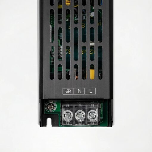 kelvo® ILUMA KLV-107-0008 Slim Τροφοδοτικό/Μετασχηματιστής Class I PELV 150W 12.5A AC 220-240V σε DC 12V IP20 – Γκρι Ανθρακί Ματ – Μ18.1 x Π4.8 x Υ2.8cm – 5 Χρόνια Εγγύηση