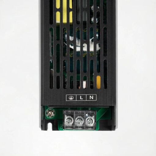 kelvo® ILUMA KLV-107-0009 Slim Τροφοδοτικό/Μετασχηματιστής Class I PELV 200W 16.5A AC 220-240V σε DC 12V IP20 – Γκρι Ανθρακί Ματ – Μ18.5 x Π5.9 x Υ2.8cm – 5 Χρόνια Εγγύηση