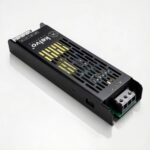 kelvo® ILUMA KLV-107-0010 Slim Τροφοδοτικό/Μετασχηματιστής Class I PELV 300W 25A AC 220-240V σε DC 12V IP20 – Γκρι Ανθρακί Ματ – Μ19.6 x Π5.9 x Υ2.8cm – 5 Χρόνια Εγγύηση