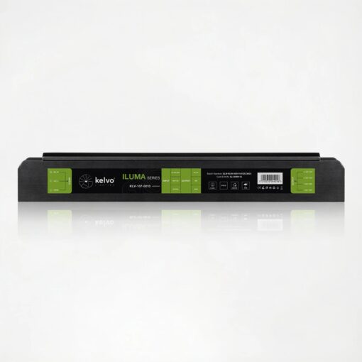 kelvo® ILUMA KLV-107-0010 Slim Τροφοδοτικό/Μετασχηματιστής Class I PELV 300W 25A AC 220-240V σε DC 12V IP20 – Γκρι Ανθρακί Ματ – Μ19.6 x Π5.9 x Υ2.8cm – 5 Χρόνια Εγγύηση