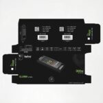 kelvo® ILUMA KLV-107-0010 Slim Τροφοδοτικό/Μετασχηματιστής Class I PELV 300W 25A AC 220-240V σε DC 12V IP20 – Γκρι Ανθρακί Ματ – Μ19.6 x Π5.9 x Υ2.8cm – 5 Χρόνια Εγγύηση