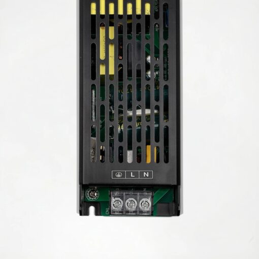 kelvo® ILUMA KLV-107-0011 Slim Τροφοδοτικό/Μετασχηματιστής Class I PELV 400W 33A AC 220-240V σε DC 12V IP20 – Γκρι Ανθρακί Ματ – Μ22.3 x Π5.9 x Υ2.8cm – 5 Χρόνια Εγγύηση