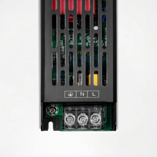 kelvo® ILUMA KLV-107-0013 Slim Τροφοδοτικό/Μετασχηματιστής Class I PELV 100W 4.1A AC 220-240V σε DC 24V IP20 – Γκρι Ανθρακί Ματ – Μ16 x Π4.8 x Υ2.8cm – 5 Χρόνια Εγγύηση