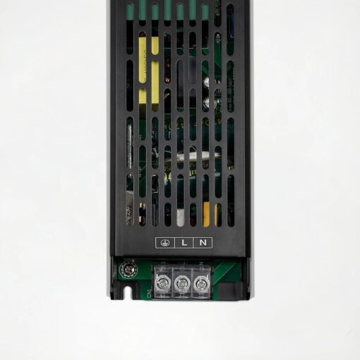 kelvo® ILUMA KLV-107-0017 Slim Τροφοδοτικό/Μετασχηματιστής Class I PELV 400W 16.6A AC 220-240V σε DC 24V IP20 – Γκρι Ανθρακί Ματ – Μ22.3 x Π5.9 x Υ2.8cm – 5 Χρόνια Εγγύηση