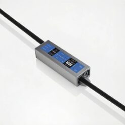 kelvo® SELAS KLV-107-0018 Τροφοδοτικό/Μετασχηματιστής Class II SELV 15W 1.25A AC 220-240V σε DC 12V Αδιάβροχο IP67 – Γκρι Ανθρακί Ματ – Μ11 x Π3 x Υ2cm – 5 Χρόνια Εγγύηση
