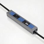 kelvo® SELAS KLV-107-0019 Τροφοδοτικό/Μετασχηματιστής Class II SELV 24W 2A AC 220-240V σε DC 12V Αδιάβροχο IP67 – Γκρι Ανθρακί Ματ – Μ18.2 x Π3 x Υ2cm – 5 Χρόνια Εγγύηση
