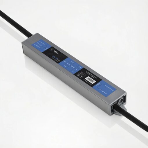 kelvo® SELAS KLV-107-0019 Τροφοδοτικό/Μετασχηματιστής Class II SELV 24W 2A AC 220-240V σε DC 12V Αδιάβροχο IP67 – Γκρι Ανθρακί Ματ – Μ18.2 x Π3 x Υ2cm – 5 Χρόνια Εγγύηση