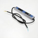 kelvo® SELAS KLV-107-0020 Τροφοδοτικό/Μετασχηματιστής Class II SELV 36W 3A AC 220-240V σε DC 12V Αδιάβροχο IP67 – Γκρι Ανθρακί Ματ – Μ22 x Π3 x Υ2cm – 5 Χρόνια Εγγύηση