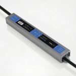 kelvo® SELAS KLV-107-0021 Τροφοδοτικό/Μετασχηματιστής Class II SELV 45W 3.75A AC 220-240V σε DC 12V Αδιάβροχο IP67 – Γκρι Ανθρακί Ματ – Μ22 x Π3 x Υ2cm – 5 Χρόνια Εγγύηση