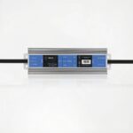 kelvo® SELAS KLV-107-0022 Τροφοδοτικό/Μετασχηματιστής Class I PELV 60W 5A AC 220-240V σε DC 12V Αδιάβροχο IP67 – Γκρι Ανθρακί Ματ – Μ15.8 x Π4.3 x Υ2.3cm – 5 Χρόνια Εγγύηση