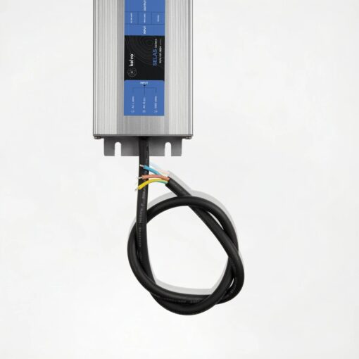 kelvo® SELAS KLV-107-0024 Τροφοδοτικό/Μετασχηματιστής Class I PELV 150W 12.5A AC 220-240V σε DC 12V Αδιάβροχο IP67 – Γκρι Ανθρακί Ματ – Μ18.9 x Π6.5 x Υ2.2cm – 5 Χρόνια Εγγύηση