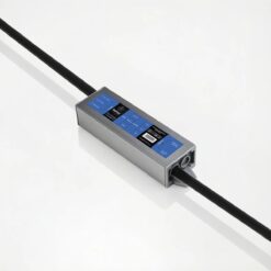 kelvo® SELAS KLV-107-0028 Τροφοδοτικό/Μετασχηματιστής Class II SELV 15W 0.63A AC 220-240V σε DC 24V Αδιάβροχο IP67 – Γκρι Ανθρακί Ματ – Μ11 x Π3 x Υ2cm – 5 Χρόνια Εγγύηση
