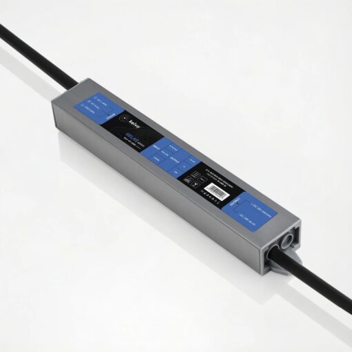 kelvo® SELAS KLV-107-0029 Τροφοδοτικό/Μετασχηματιστής Class II SELV 24W 1A AC 220-240V σε DC 24V Αδιάβροχο IP67 – Γκρι Ανθρακί Ματ – Μ18.2 x Π3 x Υ2.2cm – 5 Χρόνια Εγγύηση