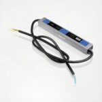 kelvo® SELAS KLV-107-0030 Τροφοδοτικό/Μετασχηματιστής Class II SELV 36W 1.5A AC 220-240V σε DC 24V Αδιάβροχο IP67 – Γκρι Ανθρακί Ματ – Μ22 x Π3 x Υ2cm – 5 Χρόνια Εγγύηση