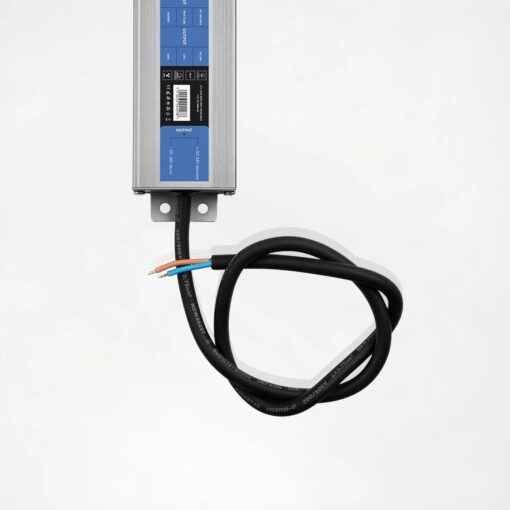 kelvo® SELAS KLV-107-0032 Τροφοδοτικό/Μετασχηματιστής Class I PELV 60W 2.5A AC 220-240V σε DC 24V Αδιάβροχο IP67 – Γκρι Ανθρακί Ματ – Μ15.8 x Π4.3 x Υ2.3cm – 5 Χρόνια Εγγύηση