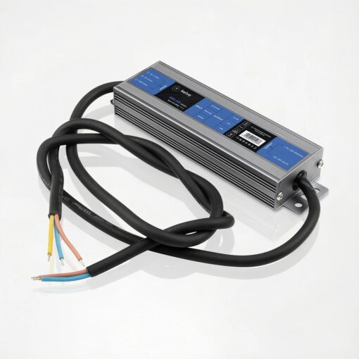 kelvo® SELAS KLV-107-0032 Τροφοδοτικό/Μετασχηματιστής Class I PELV 60W 2.5A AC 220-240V σε DC 24V Αδιάβροχο IP67 – Γκρι Ανθρακί Ματ – Μ15.8 x Π4.3 x Υ2.3cm – 5 Χρόνια Εγγύηση