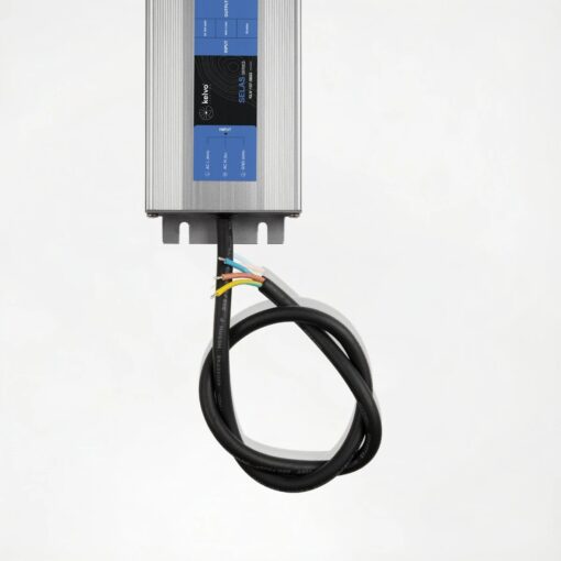 kelvo® SELAS KLV-107-0033 Τροφοδοτικό/Μετασχηματιστής Class I PELV 100W 4.2A AC 220-240V σε DC 24V Αδιάβροχο IP67 – Γκρι Ανθρακί Ματ – Μ18.9 x Π6.5 x Υ2.2cm – 5 Χρόνια Εγγύηση