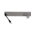 GLOBOSTAR® WASHERFAIA S-90093 Μπάρα Φωτισμού Wall Washer LED 24W 2880lm 15° DC 24V Αδιάβροχο IP65 Ψυχρό Λευκό 6000K Dimmable – Bridgelux SMD Chip – Ασημί – Μ100 x Π4 x Υ6.1cm – 3 Χρόνια Εγγύηση