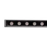 GLOBOSTAR® WASHERFAIA S-90093 Μπάρα Φωτισμού Wall Washer LED 24W 2880lm 15° DC 24V Αδιάβροχο IP65 Ψυχρό Λευκό 6000K Dimmable – Bridgelux SMD Chip – Ασημί – Μ100 x Π4 x Υ6.1cm – 3 Χρόνια Εγγύηση