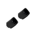 3800238074197 | Shelly Plug M Gen3 2-pack (13A – 3000 W) – Μαύρο