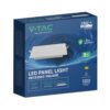 CCT LED Panel V-TAC Cree Chip 12W 1320lm 3in1 Τετράγωνο Χωνευτό 15x15cm 6yrs Wty 104836VT