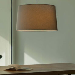 WINDSOR PENDANT LAMP SIMPLE BLACK SCR. GRAY 3xE27 Faro Barcelona 1-FR20229-132