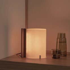 CATA WALNUT TABLE LED 2W 2200K Faro Barcelona 1-FR20326