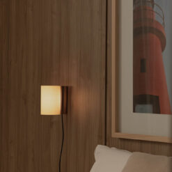 CATA 180 WALL LAMP NOGAL SMD LED 2,5W 2700K Faro Barcelona 1-FR20327