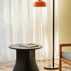 TATAWIN PIE SALON SCR. METAL NARAJA REDDISH 1xE27 Faro Barcelona 1-FR20336-148