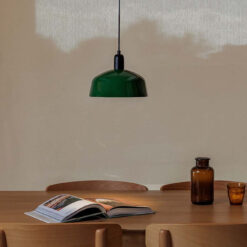 TATAWIN PENDANT LAMP SHADE METAL M GREEN 1xE27 Faro Barcelona 1-FR20339-149