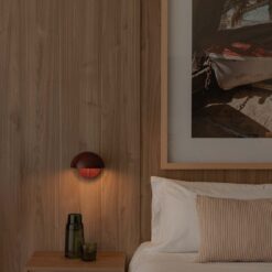 MATILDA BURGUNDY WALL LIGHT 1xE14 Faro Barcelona 1-FR20502