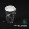 1W LED Χωνευτό Φωτιστικό Δαπέδου 6400K Λευκό IP67 V-TAC 211471VT