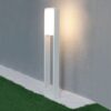 10W LED Φωτιστικό Κολωνάκι 80cm V-TAC Samsung Chip Λευκό Σώμα IP65 4000K 2120117VT