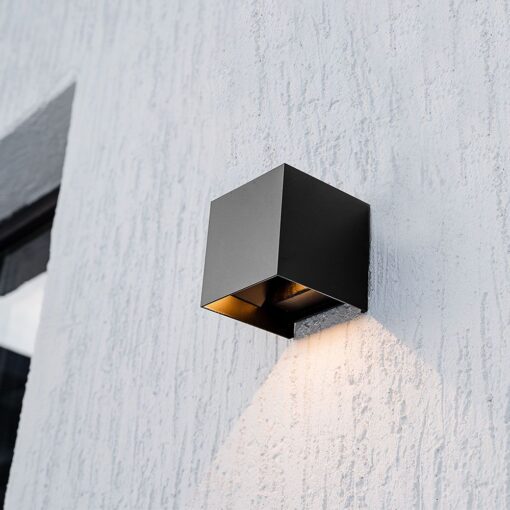 Ηλιακό LED Φωτιστικό Τοίχου 9W 800 lm 3in1 PIR Sensor IP65 – Μαύρο V-TAC 23770‑1