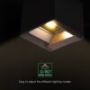 Ηλιακό LED Φωτιστικό Τοίχου 9W 800 lm 3in1 PIR Sensor IP65 – Μαύρο V-TAC 23770‑1