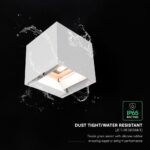 Ηλιακό LED Φωτιστικό Τοίχου 9W 800 lm 3in1 PIR Sensor IP65 – Λευκό V-TAC 24063‑1