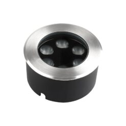 V‑TAC LED Χωνευτό Φωτιστικό 6W 387lm 3000K IP67 Στρογγυλό Silver – 24219