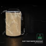 V‑TAC Ηλιακό Φωτιστικό Φαναράκι Κήπου 1.2W 150lm 2800K Dimmable IP65 – 24287