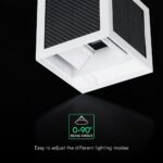 V-TAC 24295 Ηλιακό LED Φωτιστικό Τοίχου 9W 900 lm 3in1 PIR Sensor IP65 – Λευκό