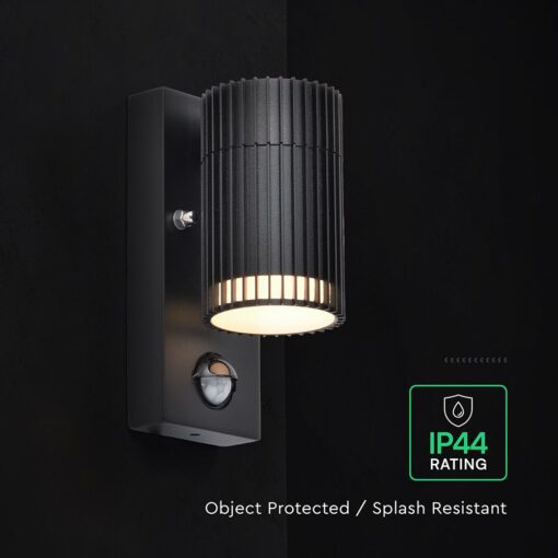 V‑TAC Φωτιστικό Τοίχου GU10 με Ανιχνευτή Κίνησης IP44 – 24306