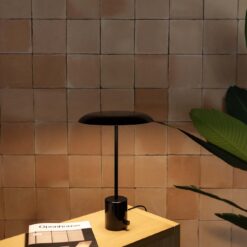 HOSHI LED BLACK AND BLACK TABLE LAMP Faro Barcelona 1-FR28350