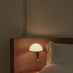 DOME BLACK WALL LIGHT 1xE27 READER 3W 2700K Faro Barcelona 1-FR29911