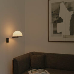 DOME BLACK ARM WALL LIGHT 1XE27 Faro Barcelona 1-FR29912