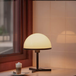 DOME S TABLE LAMP BLACK 1XE27 Faro Barcelona 1-FR29913