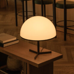DOME M TABLE LAMP BLACK 1XE27 Faro Barcelona 1-FR29914