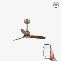 JUST FAN S Ø810 OLD GOLD 3B NOGAL TUYA Faro Barcelona 1-FR33428WT